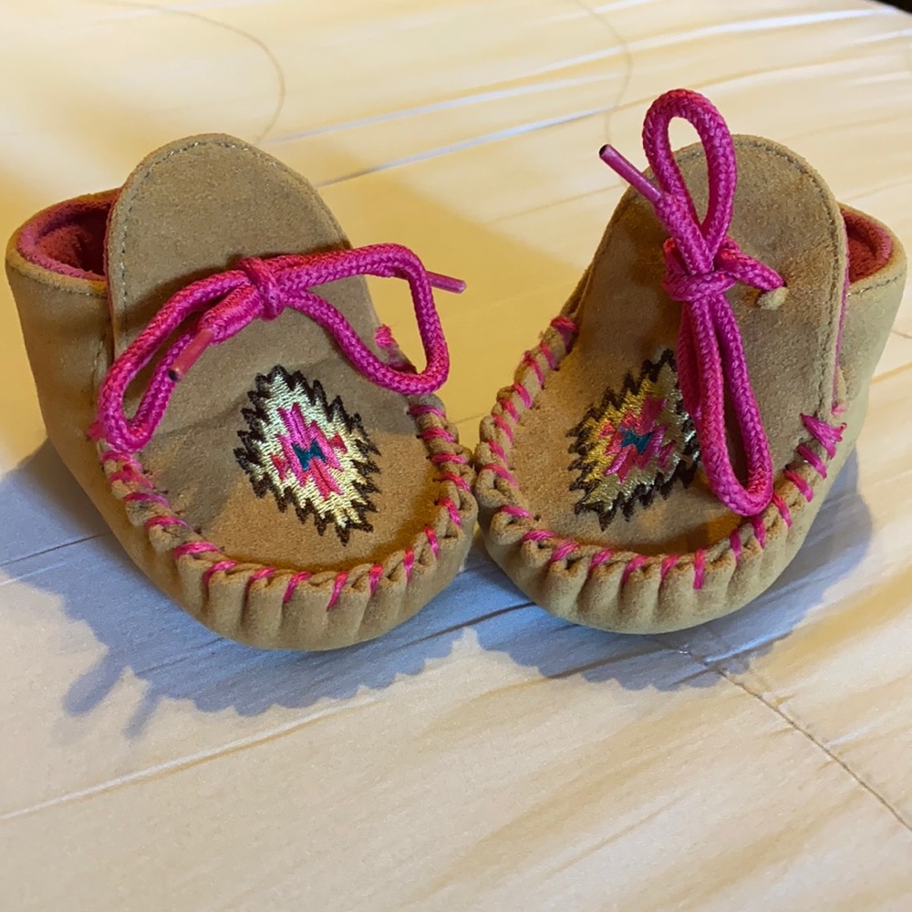Infant Girl Moccassin SlipOns